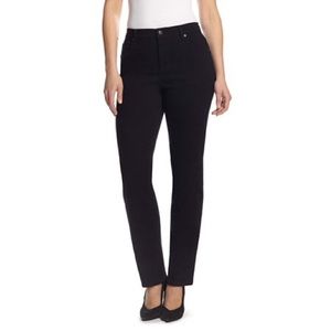 Gloria Vanderbilt Amanda Classic Fit Black Jeans